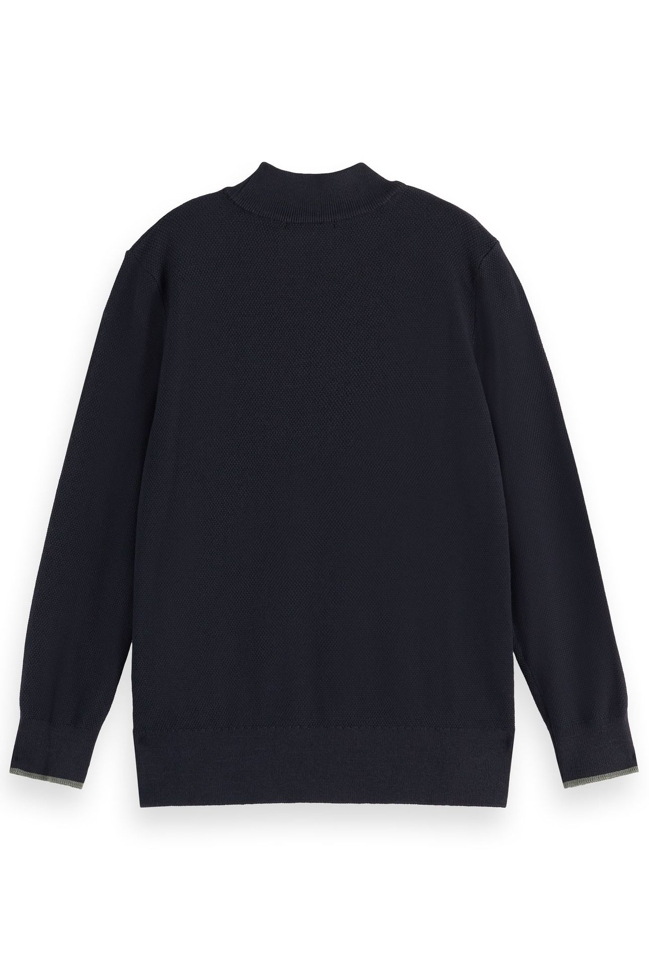 BOY REGULAR-FIT MOCK NECK PULLOVER ANTHRACITE 1