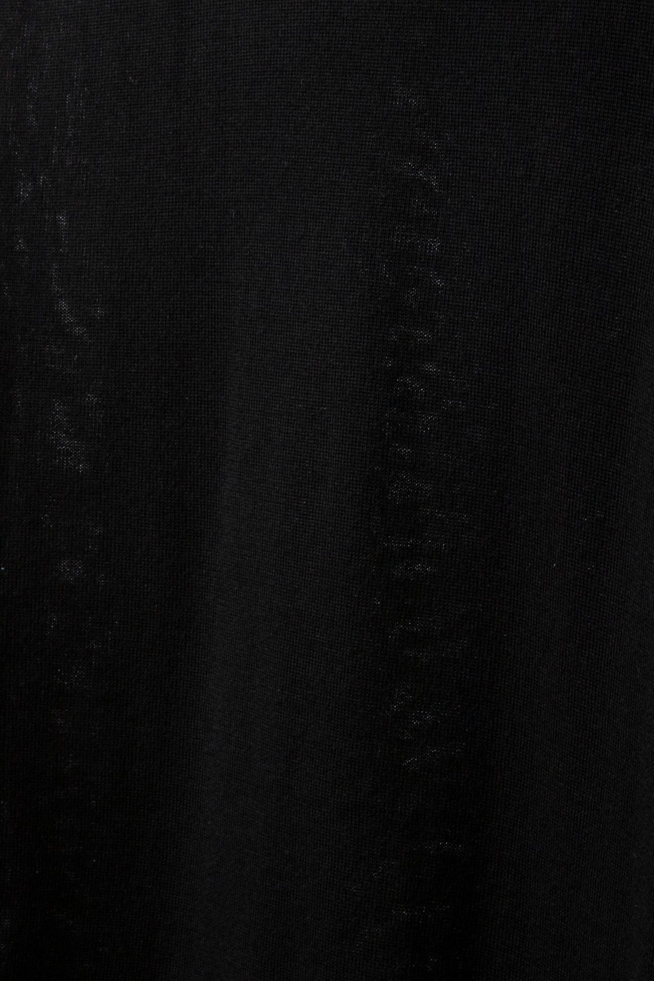 MERINO WOOL TURTLE NECK BLACK 6