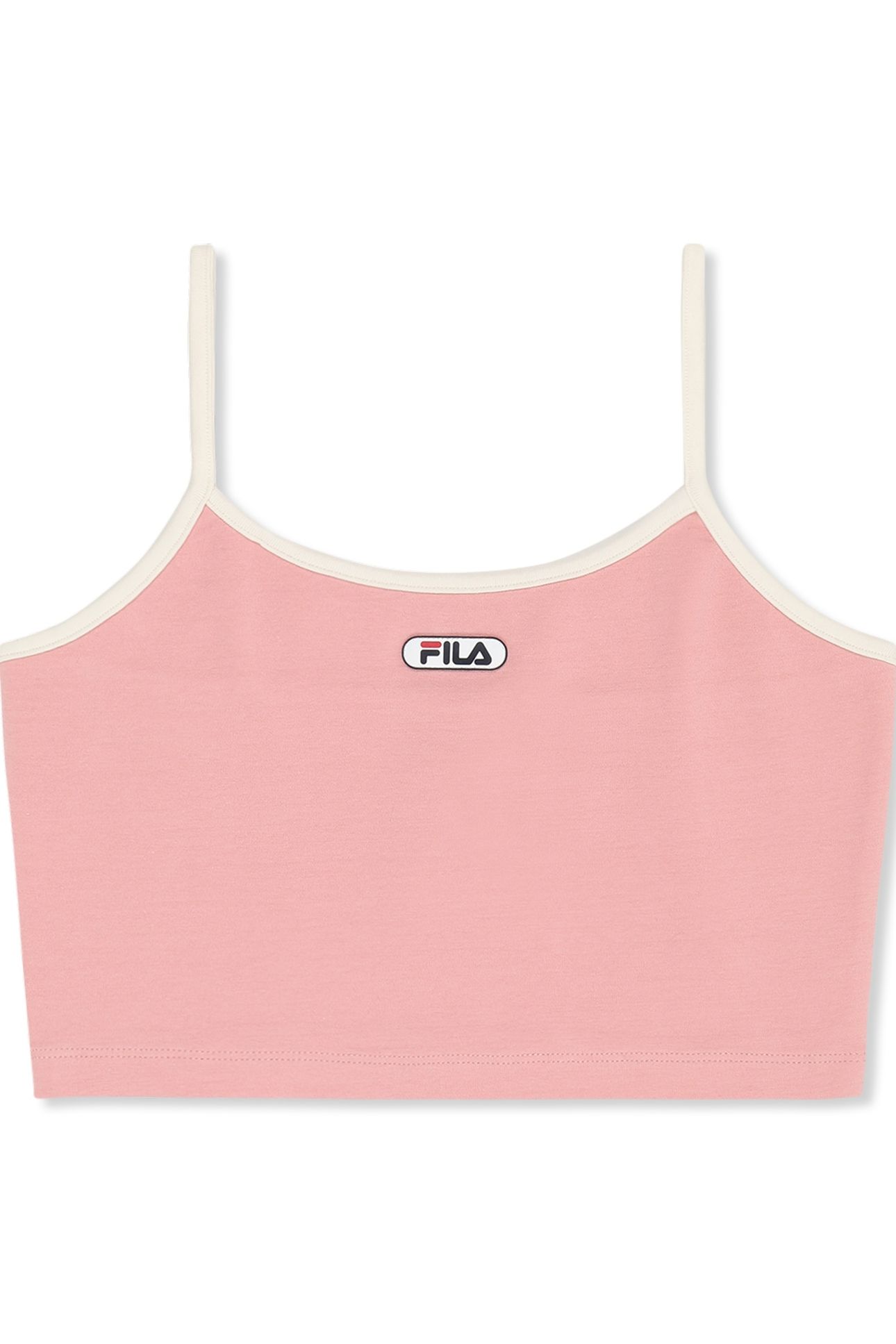 VALLONE CROPPED SPAGHETTI STRAP TOP MELLOW ROSE 1