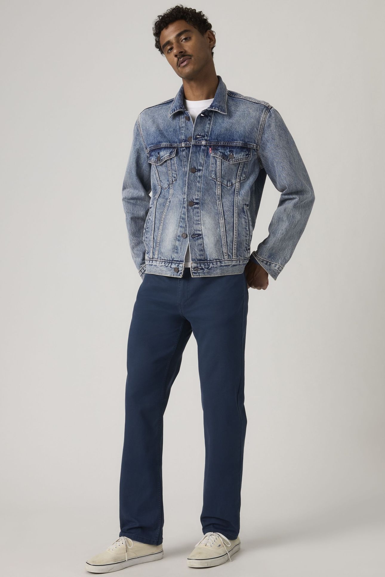 514 STRAIGHT NAVY JEANS 6