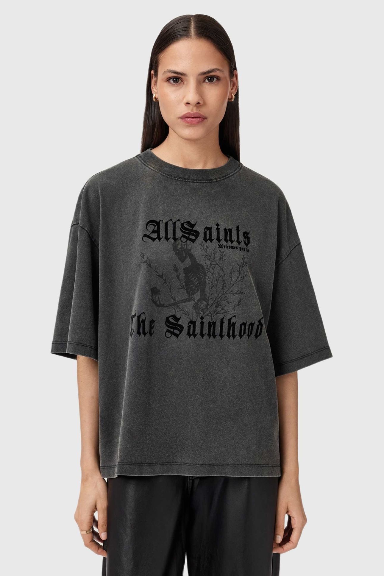 NOVUS AMELIE TEE WASHED BLACK 3
