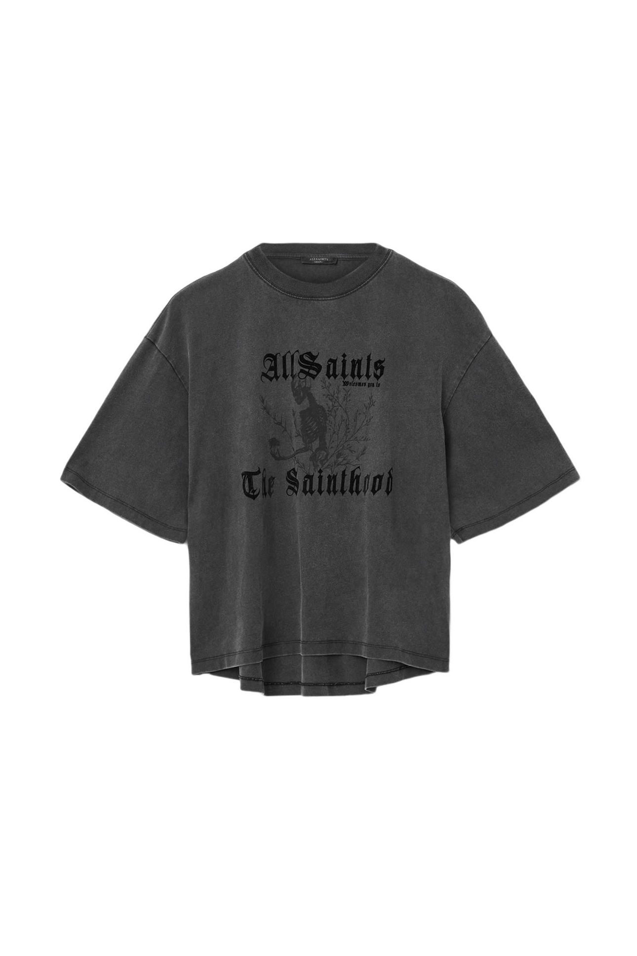 NOVUS AMELIE TEE WASHED BLACK 7
