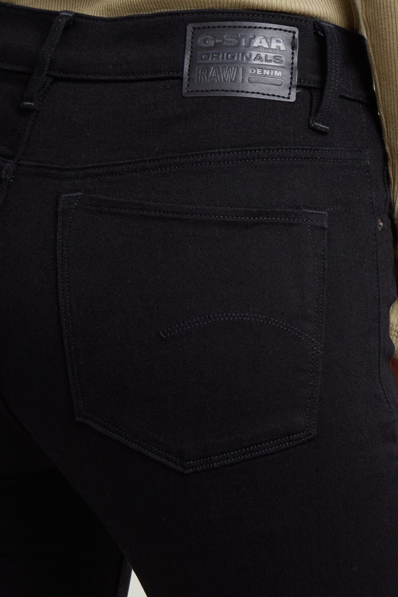 3301 FLARE JEANS BLACK 6