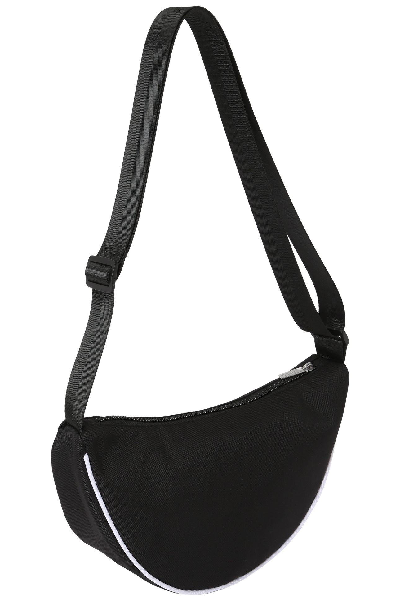 NOCCHI LOGO HALF MOON BAG BLACK 2