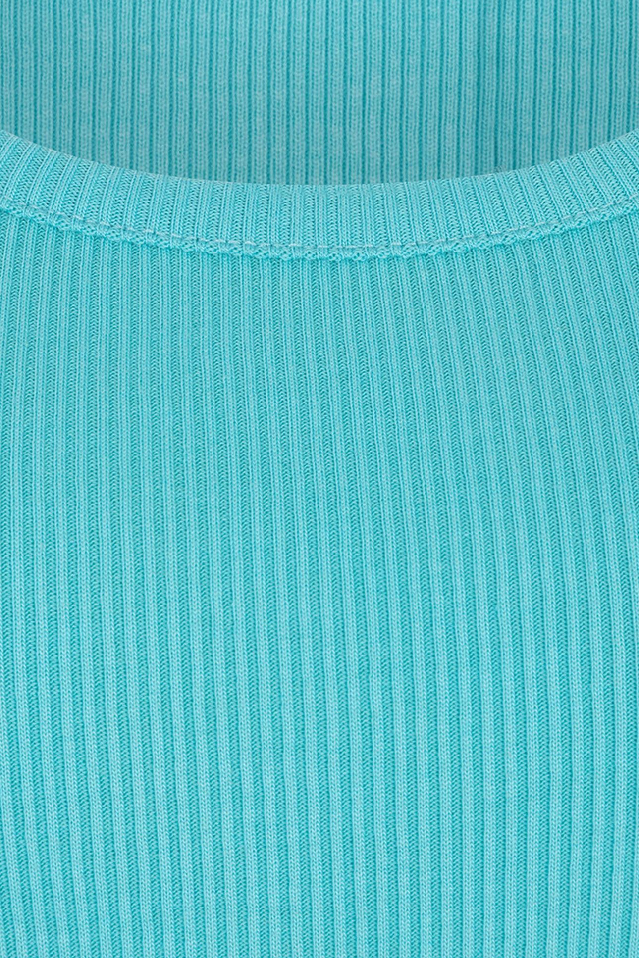 SINGLET RIB KNIT LAGOON 3