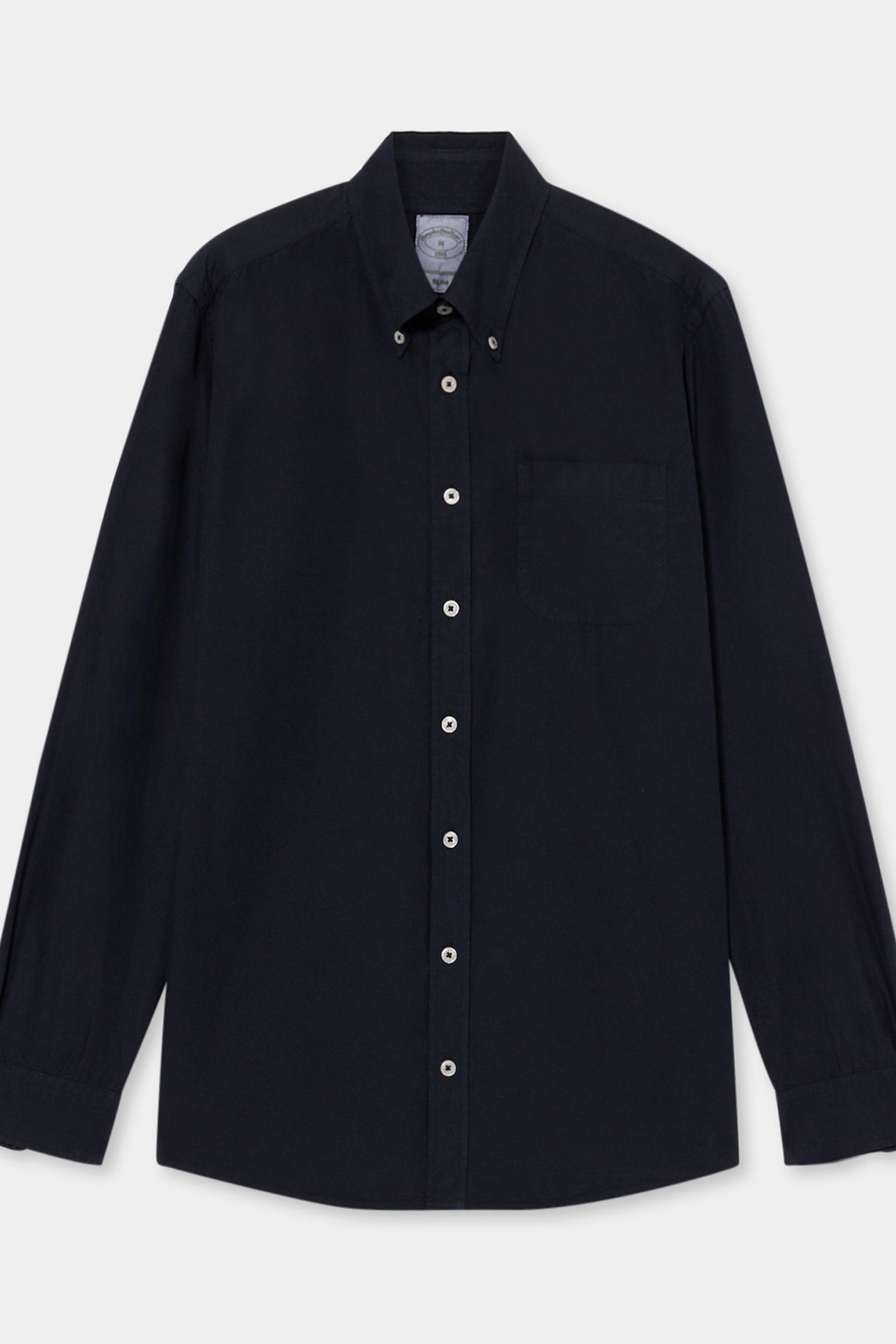 BUTTON-DOWN SHIRT W/POCKET COTTON NAVY 3