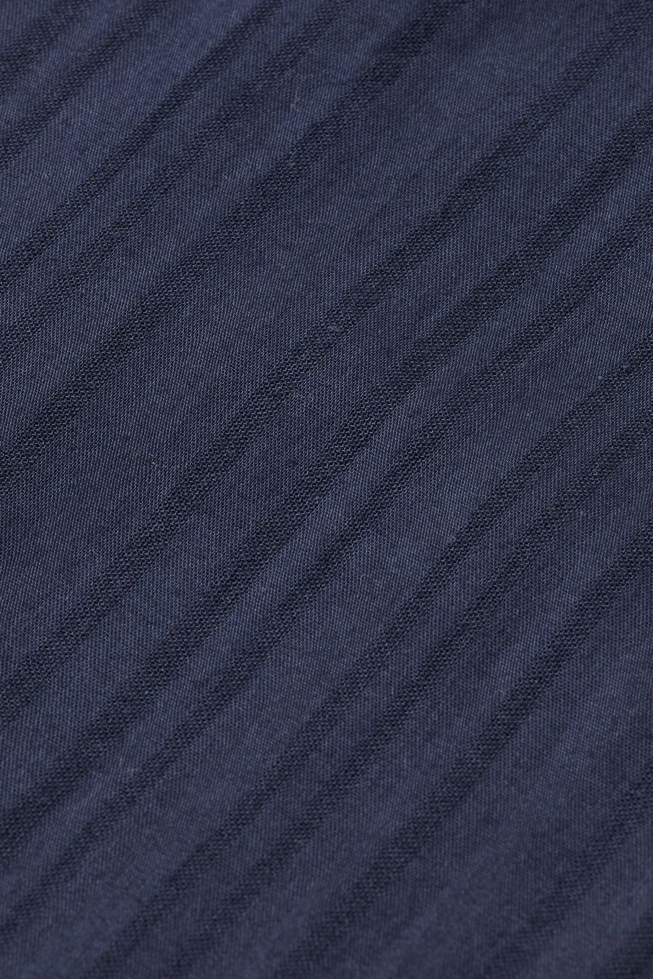 STRUCTURED-STRIPE SHORT-SLEEVED SHIRT SKY CAPTAIN 7