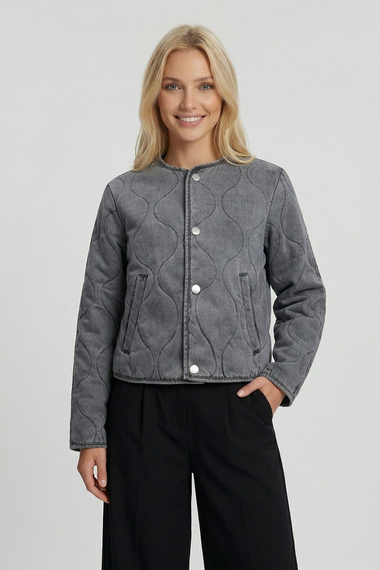 ALINA COTTON GREY USED 1