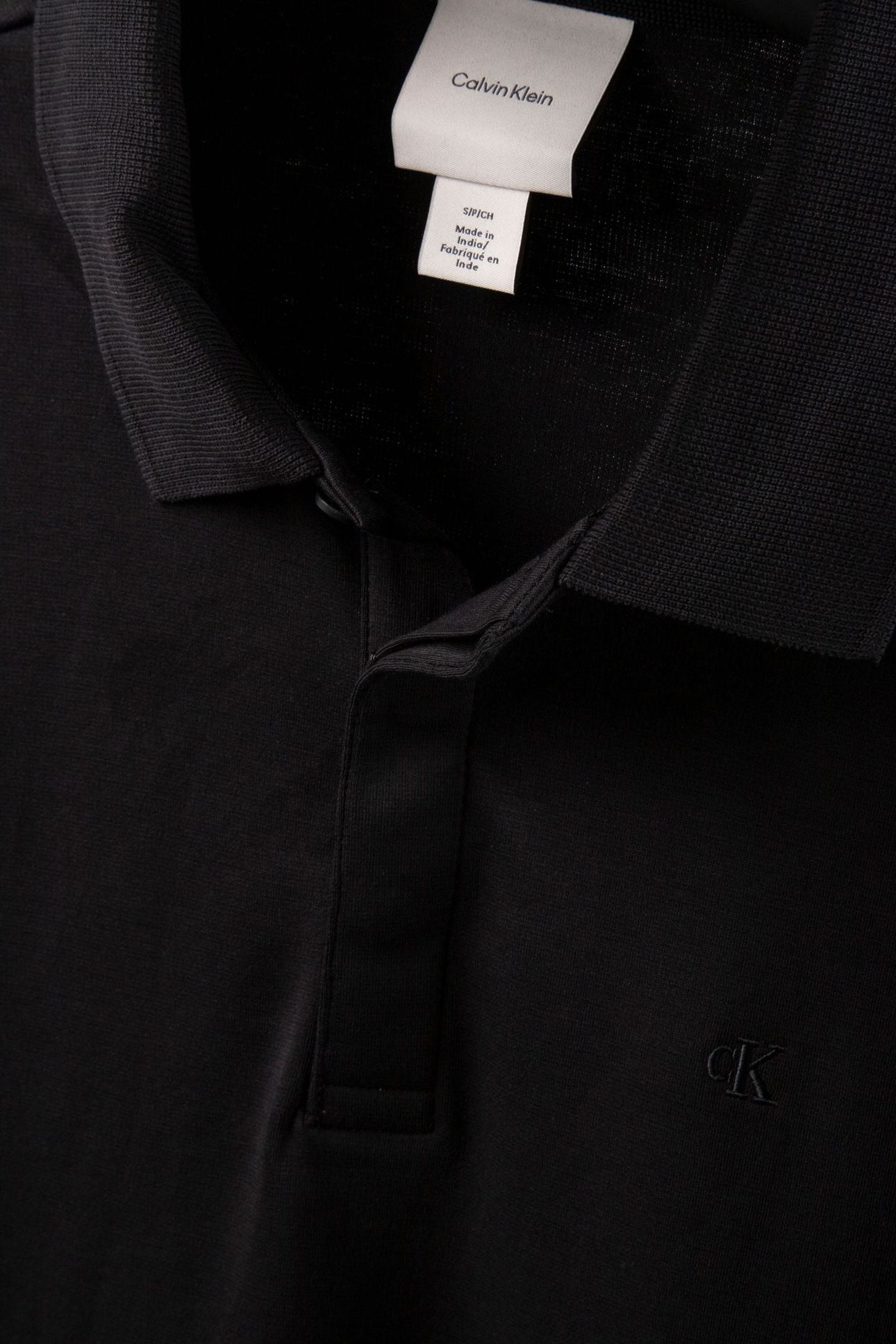 LS LUXE INTERLOCK POLO BLACK 4
