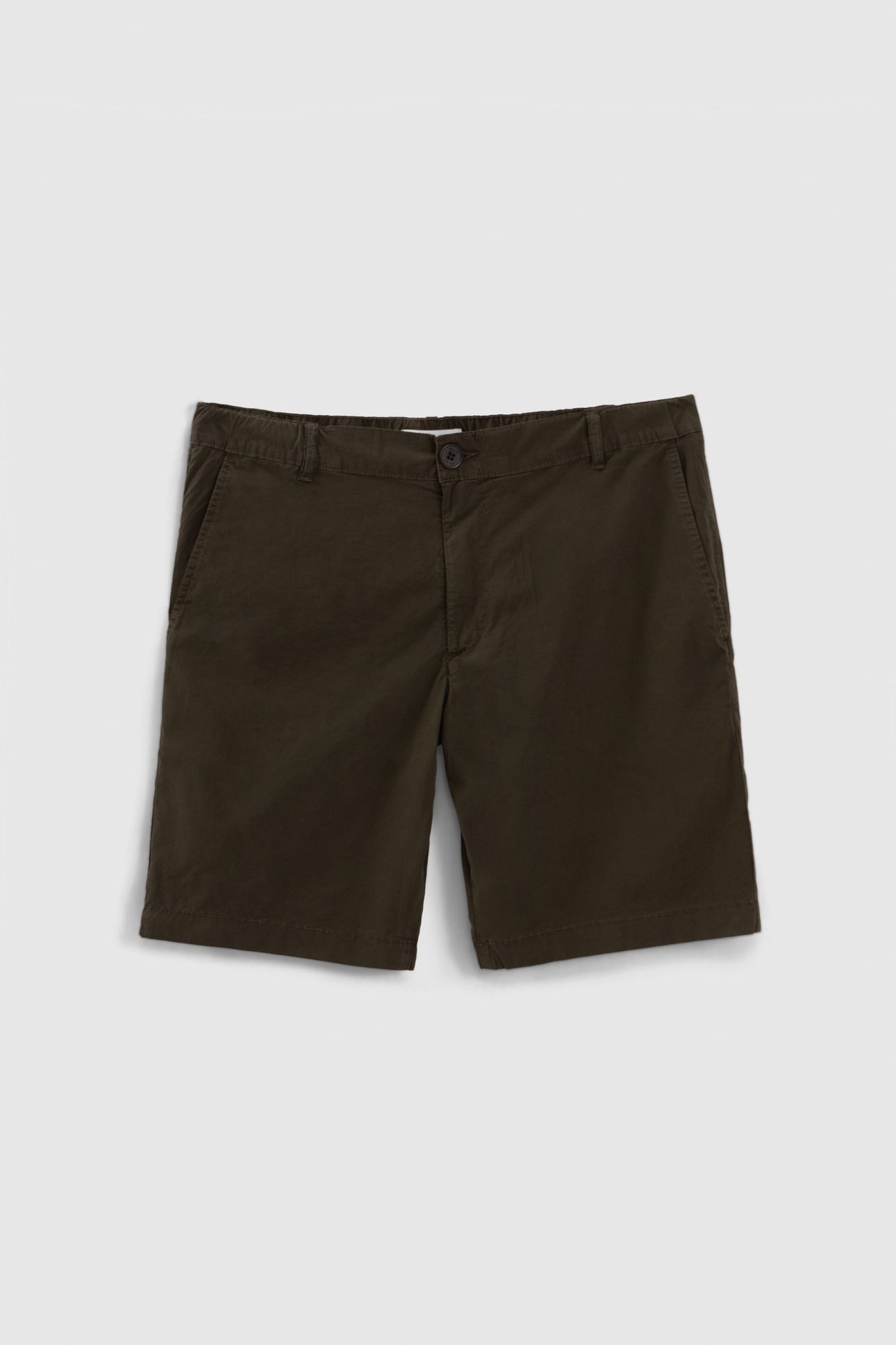 CROPPED SHAPE KHAKI BERMUDA SHORTS 1