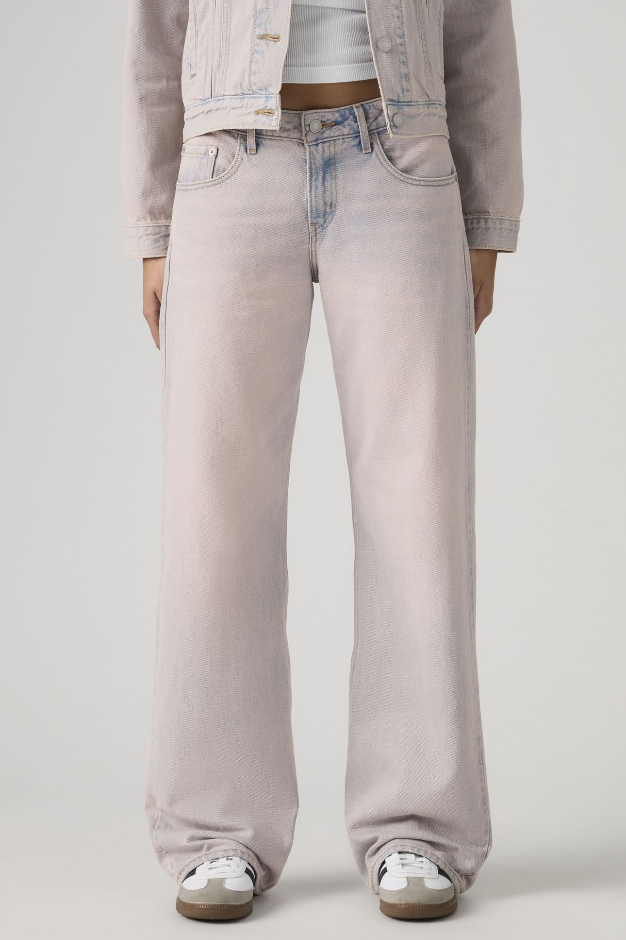 LOW LOOSE ROSE UP JEANS 5