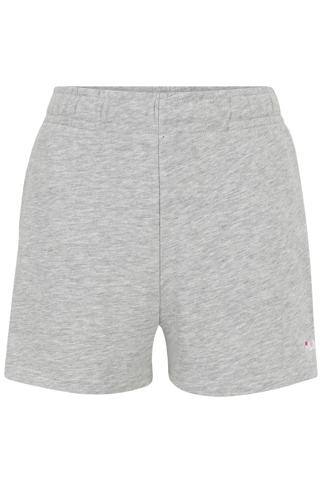 LUSCIANO HIGH WAIST SHORTS LIGHT GREY MELANGE 4