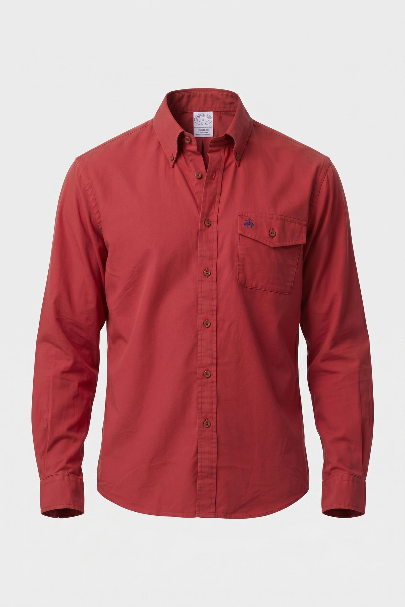 SOLID LONG SLEEVE CLARET DARK RED 5