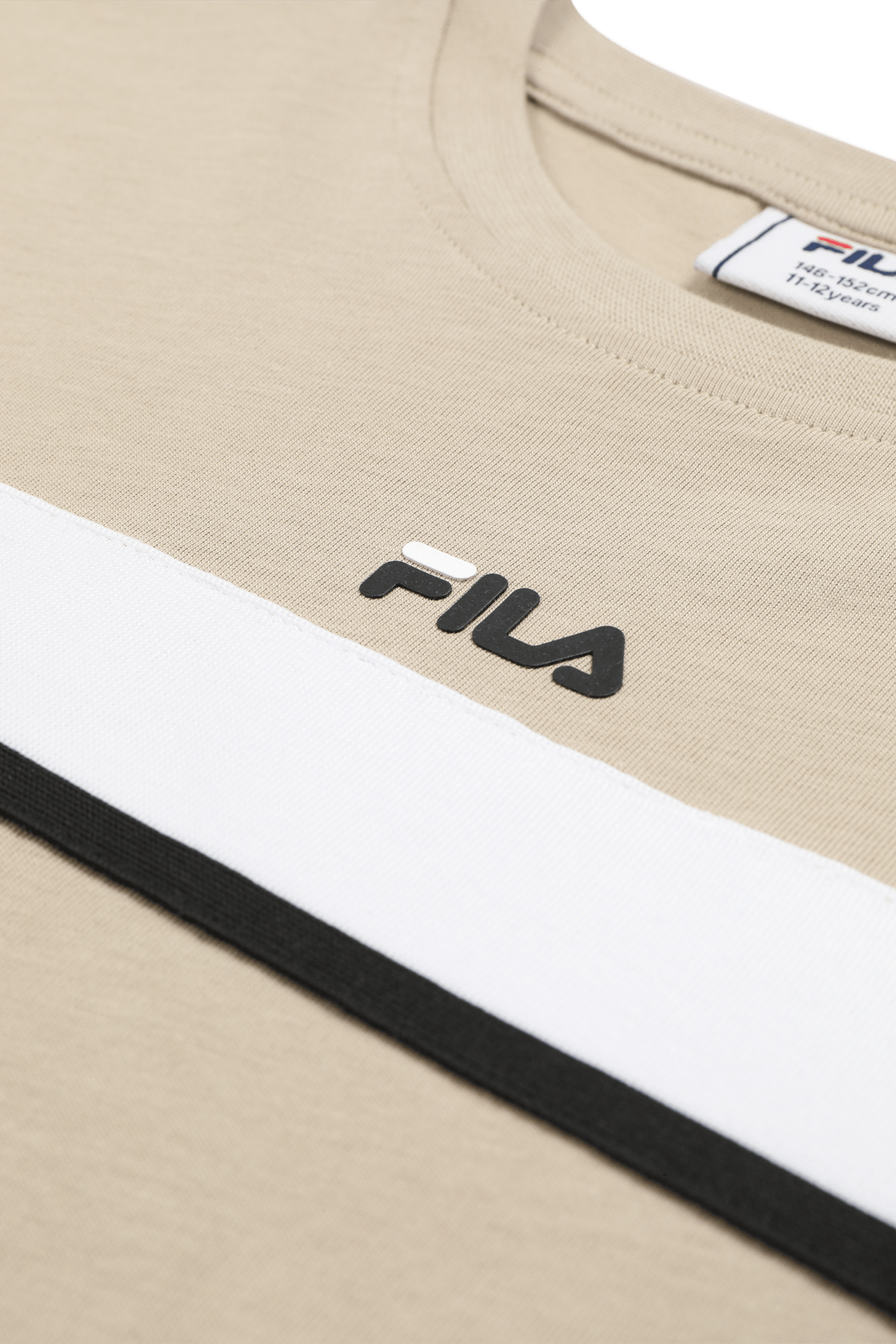 FORCOLI REGULAR TAPED T-SHIRT WHITE PEPPER 3