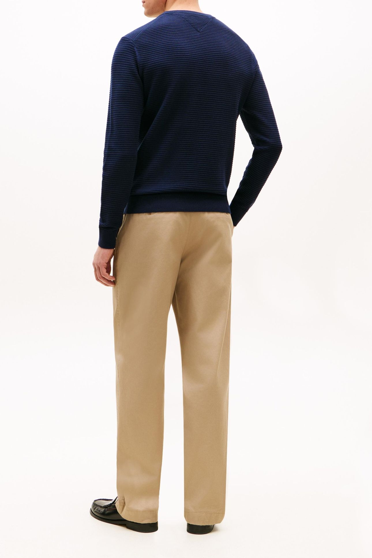 SEASONAL STRUCTURE SWEATER DARK NIGHT NAVY 3