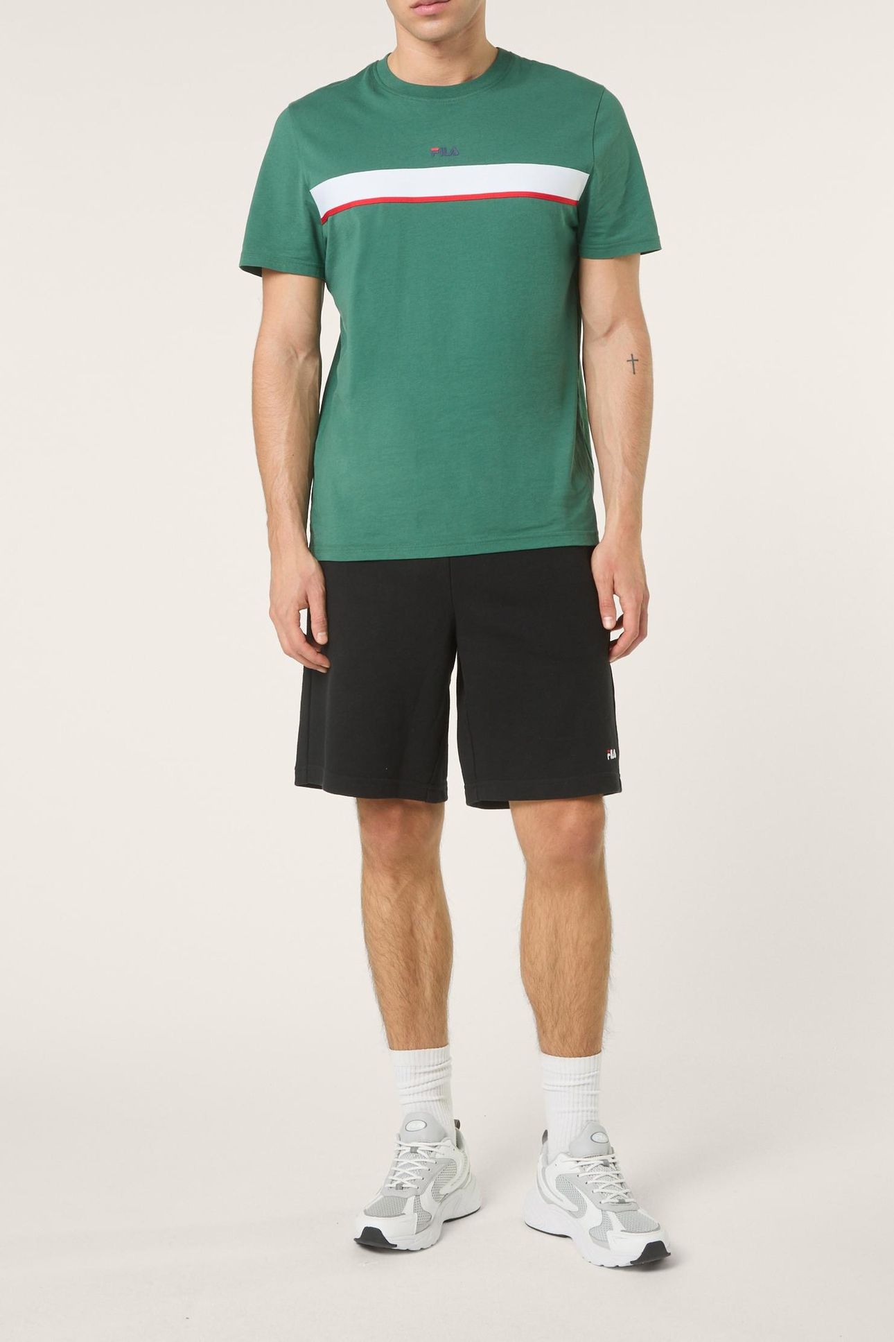 LUSCIANO SWEAT SHORTS BLACK 2