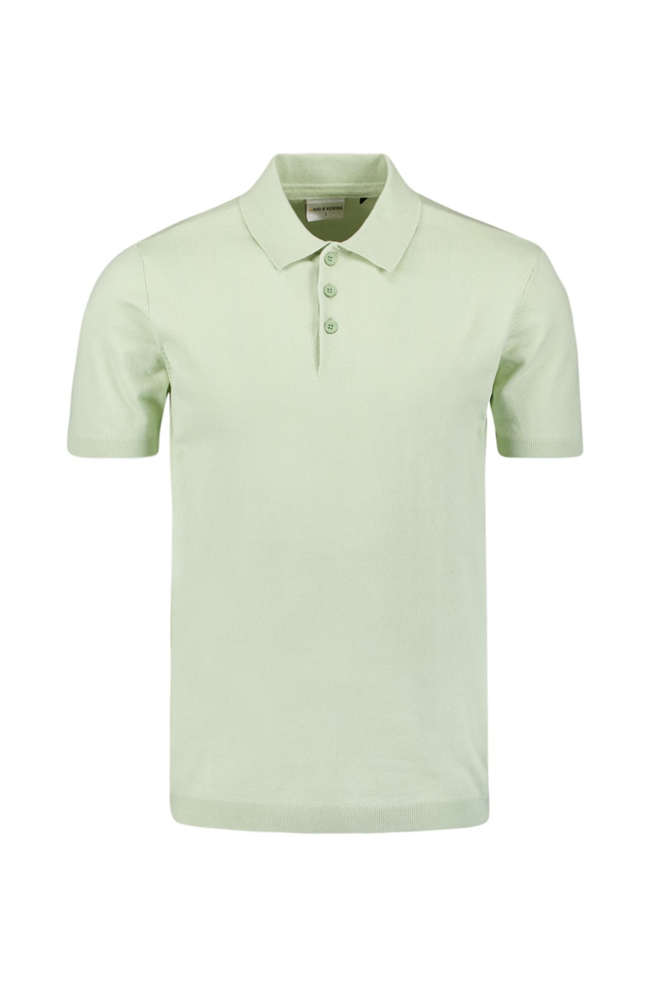 PULLOVER SHORT SLEEVE POLO BUTTON SOLID MINT 1