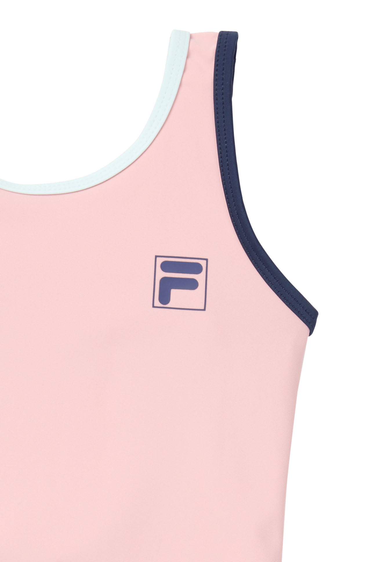 PRATOLINO LOGO SCOOP BACK SWIMSUIT MELLOW ROSE 3