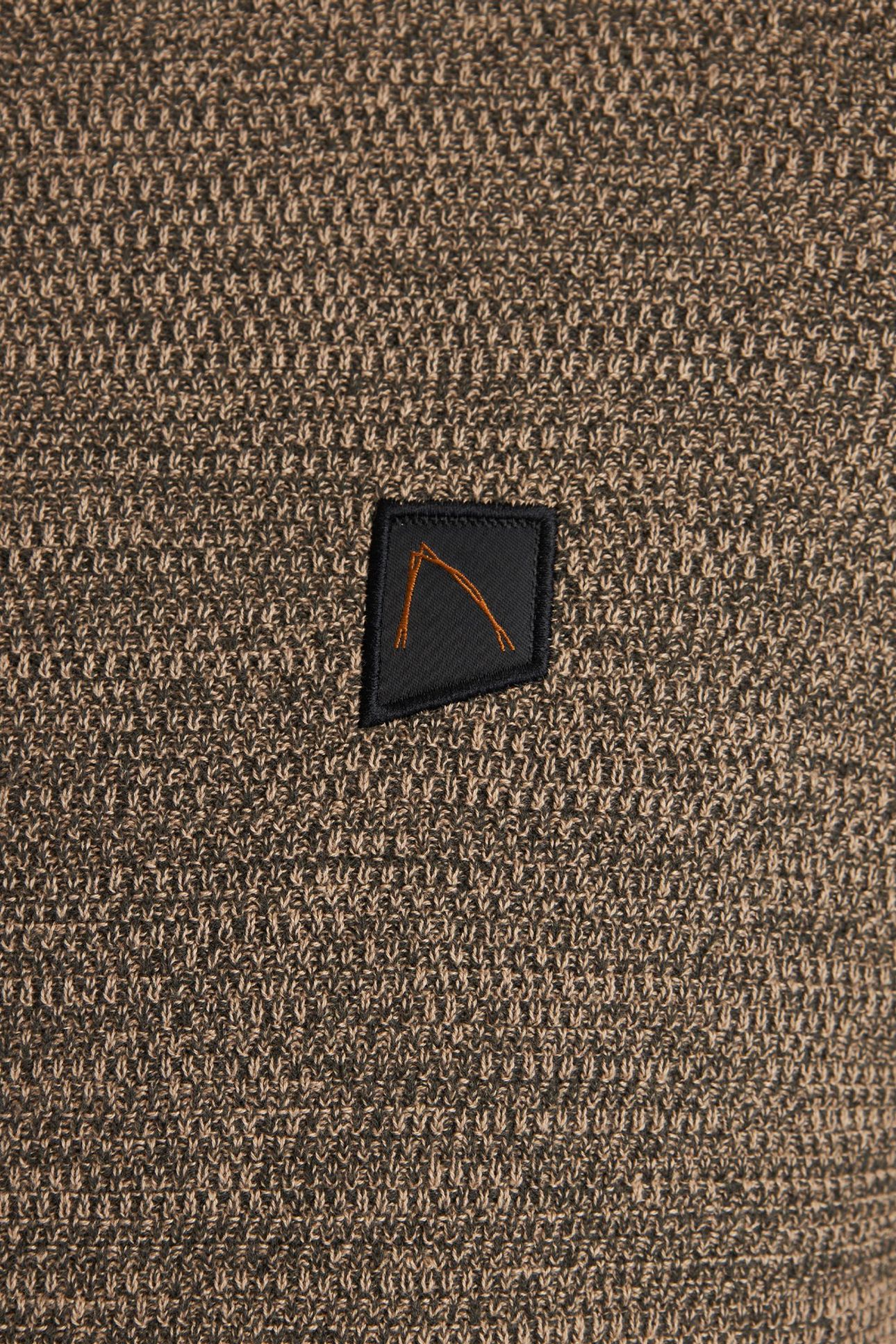 BASAL MIXED PULLOVER TAUPE 4