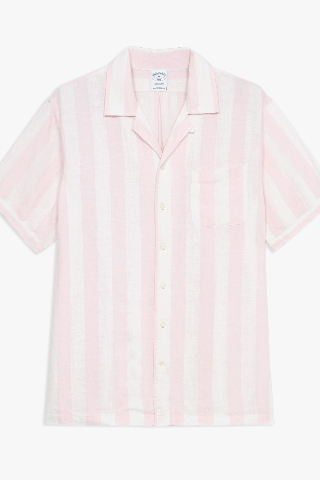 CASUAL LINEN SHIRT LIGHT PINK 1