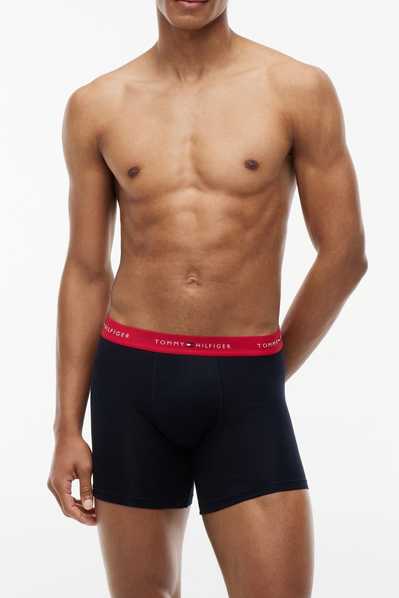 3-PACK WAISTBAND BOXER BRIEF RED/WHITE/DESERT SKY 5