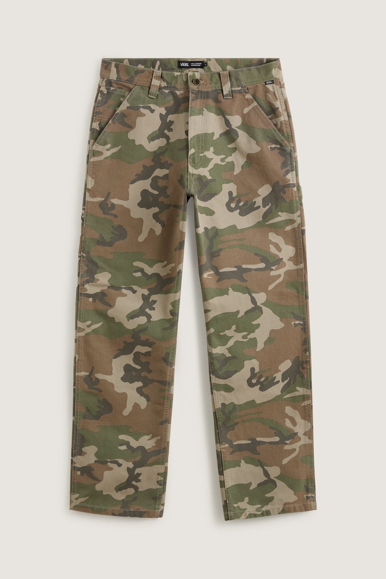 DRILL CHORE CARPENTER LOOSE CAMO PANT VINTAGE CAMO 3