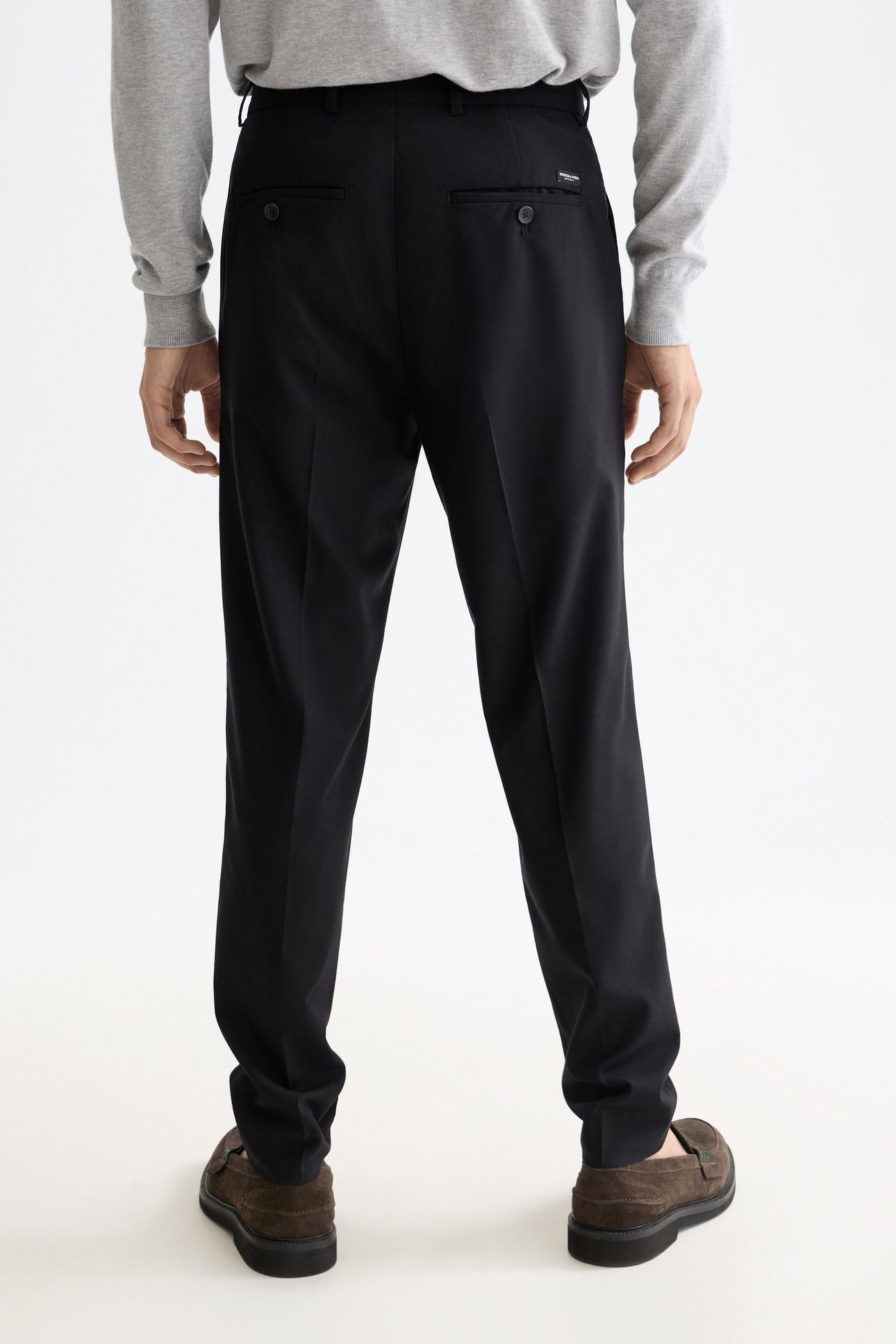 CORE RELAXED STRAIGHT FIT COOL-WOOL BLEND CHINO NIGHT 5