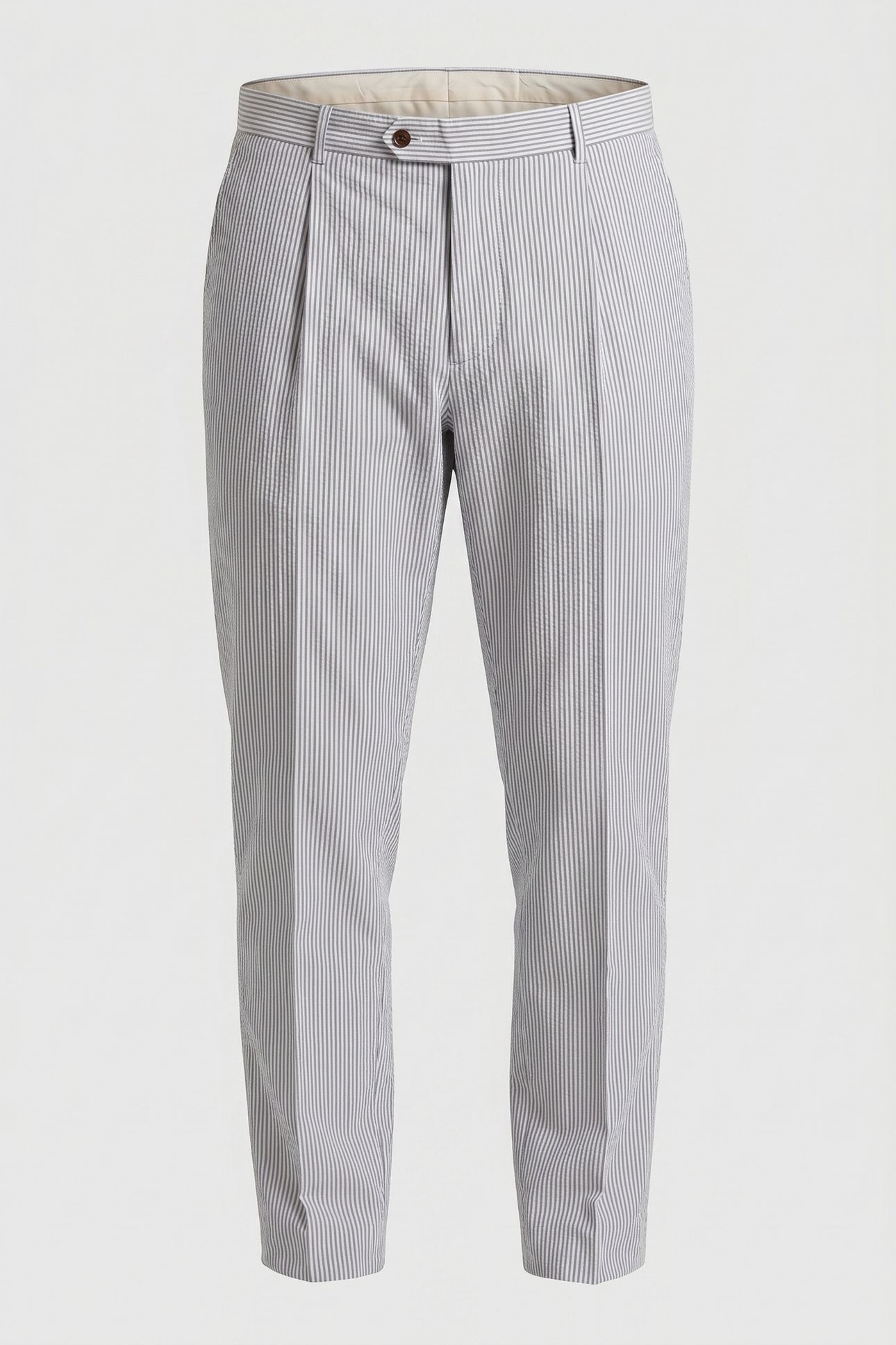 COTTON REGULAR TROUSERS GREY SSKR 5