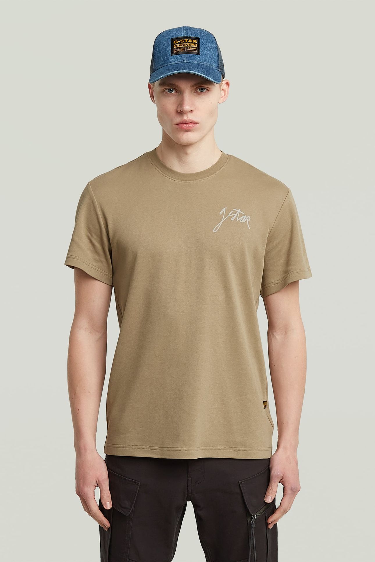 SCRIPT R T BEIGE/KHAKI 1