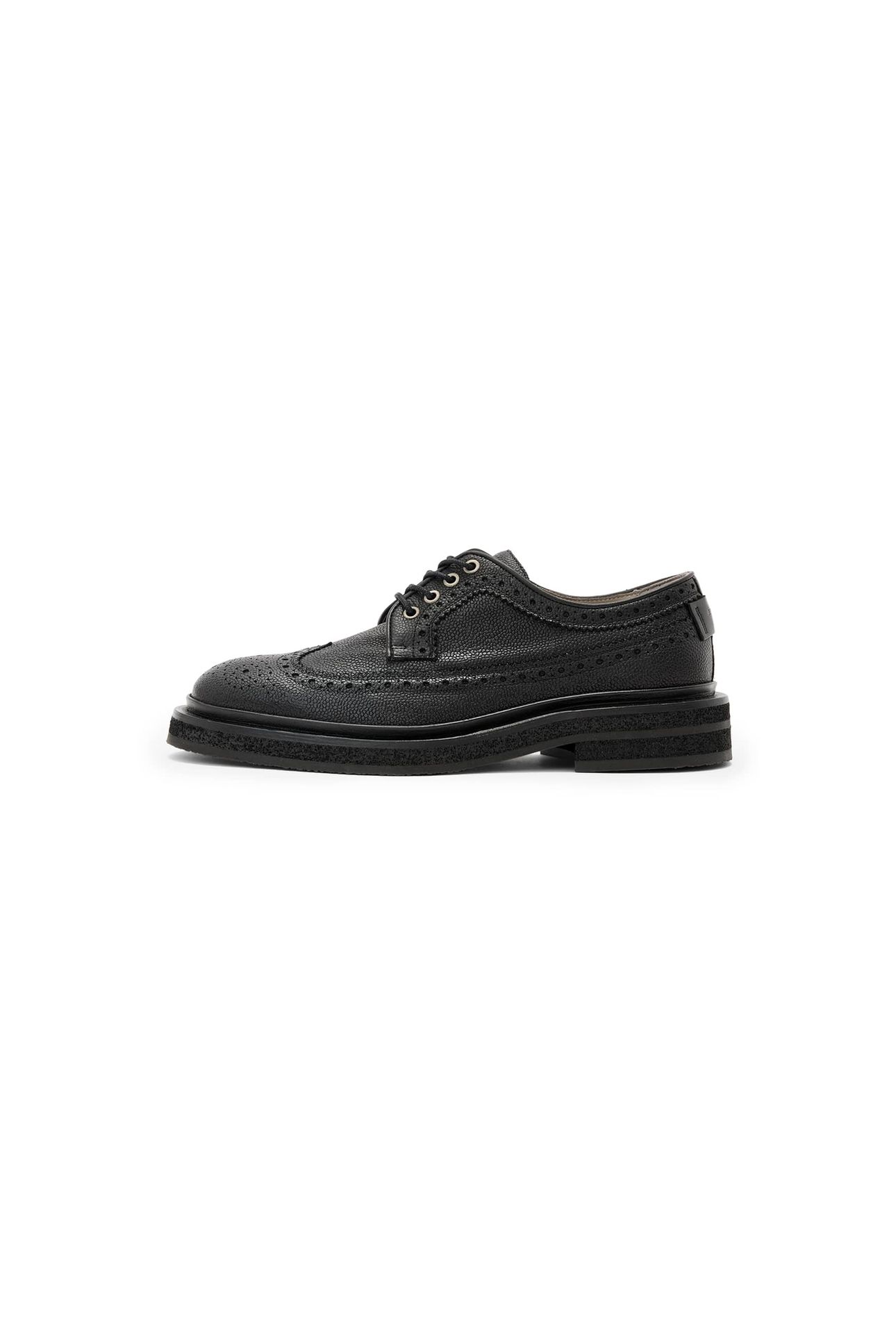 ESCHER BROGUE BLACK GRAIN 2