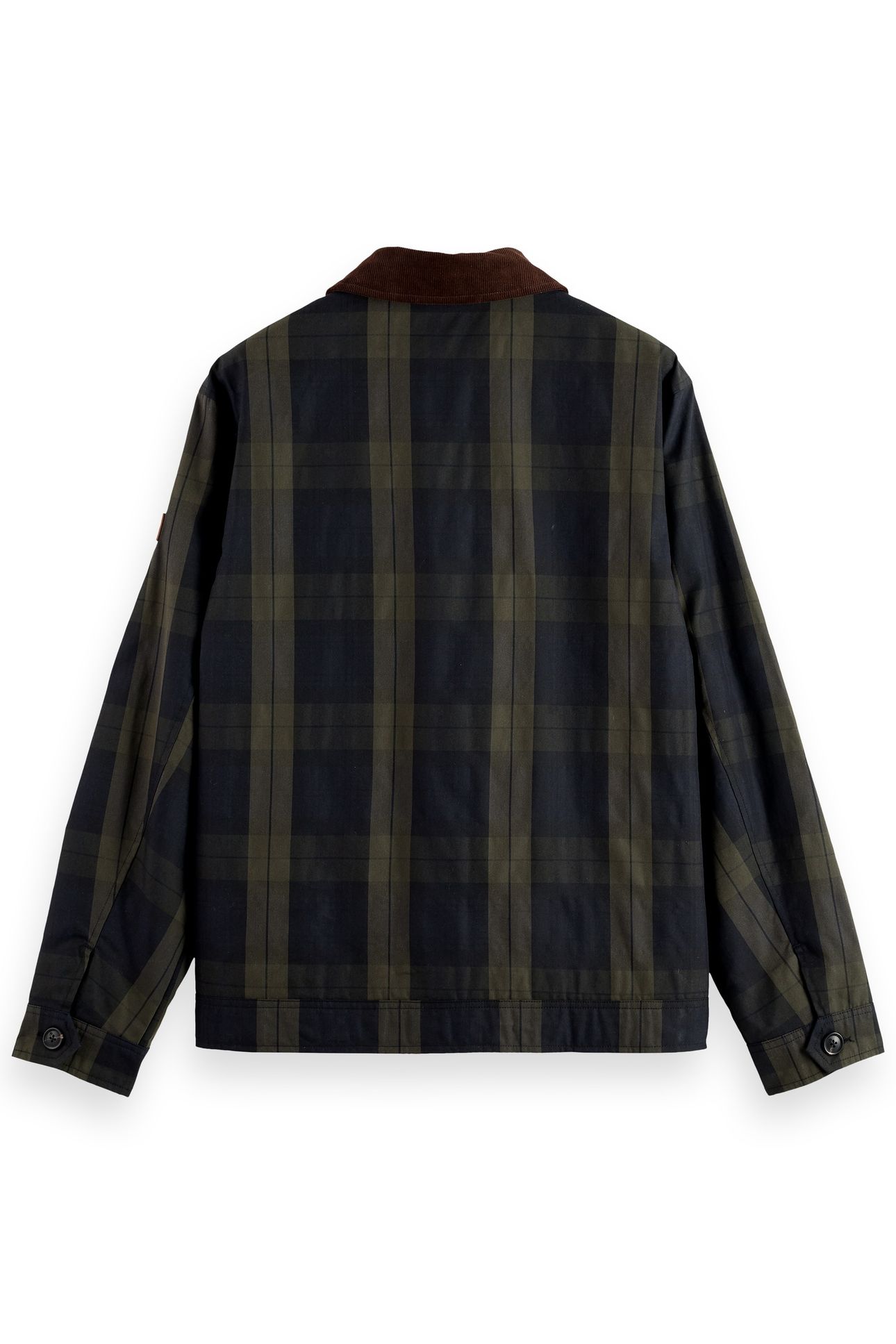 WAX COTTON JACKET BLACKWATCH CHECK 5