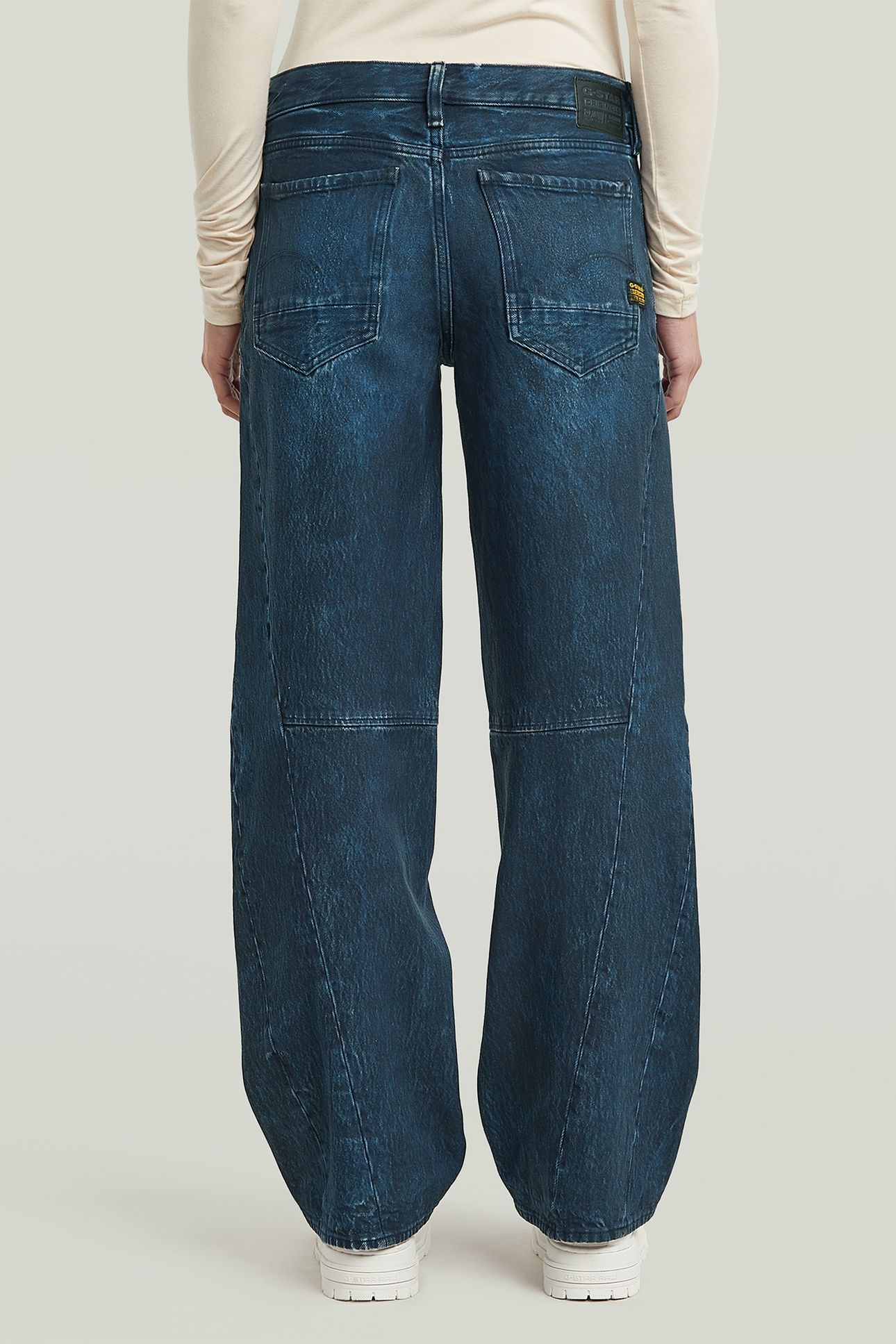 CONTOR 3D LOOSE JEANS BLUE 2