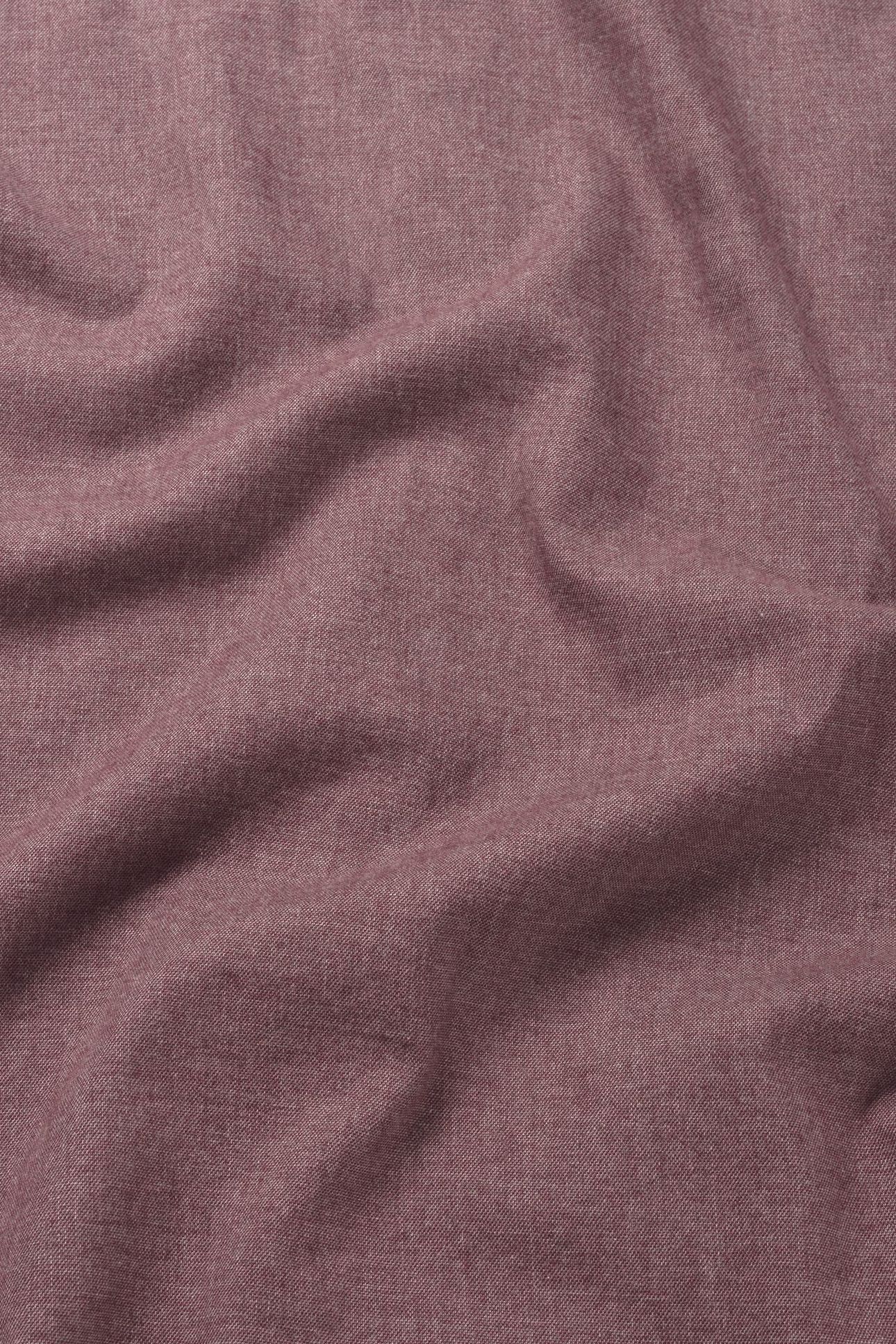 WAL – JAMES BRUSHED TWILL REGULAR SHIRT BURGUNDY 4