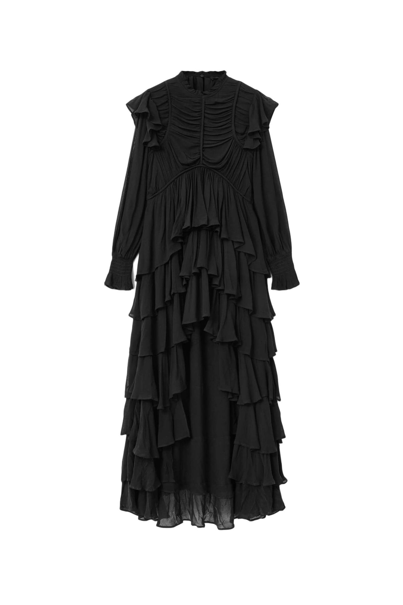 LEILA LS DRESS BLACK 7