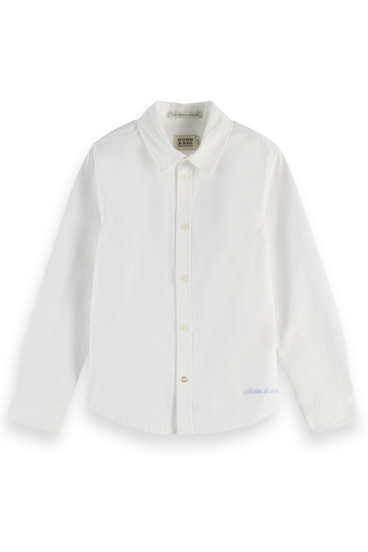 BOY CLASSIC DRESSED SHIRT STAR WHITE 1