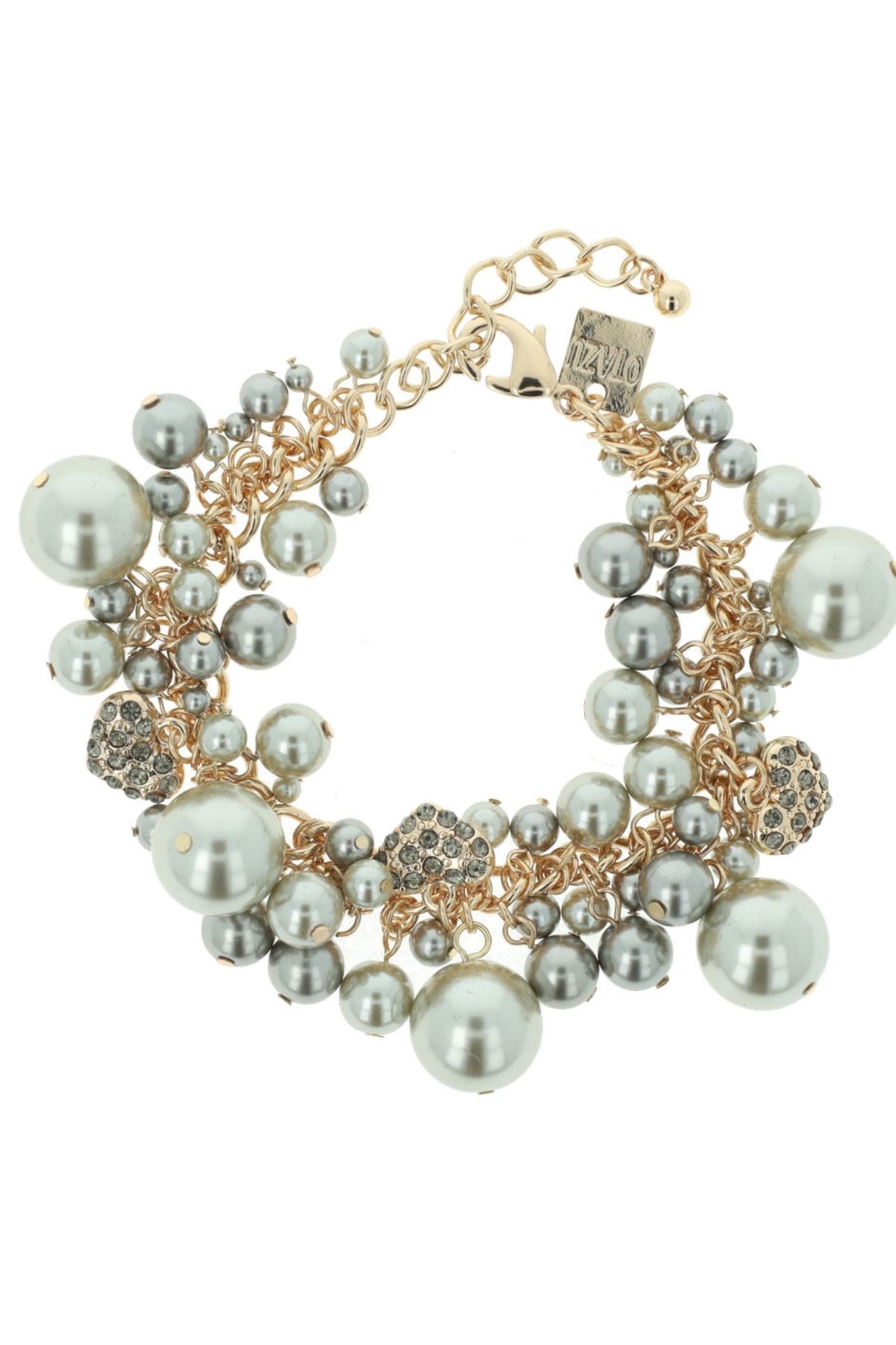ULTIMATE PEARL BRACELET GREY 1