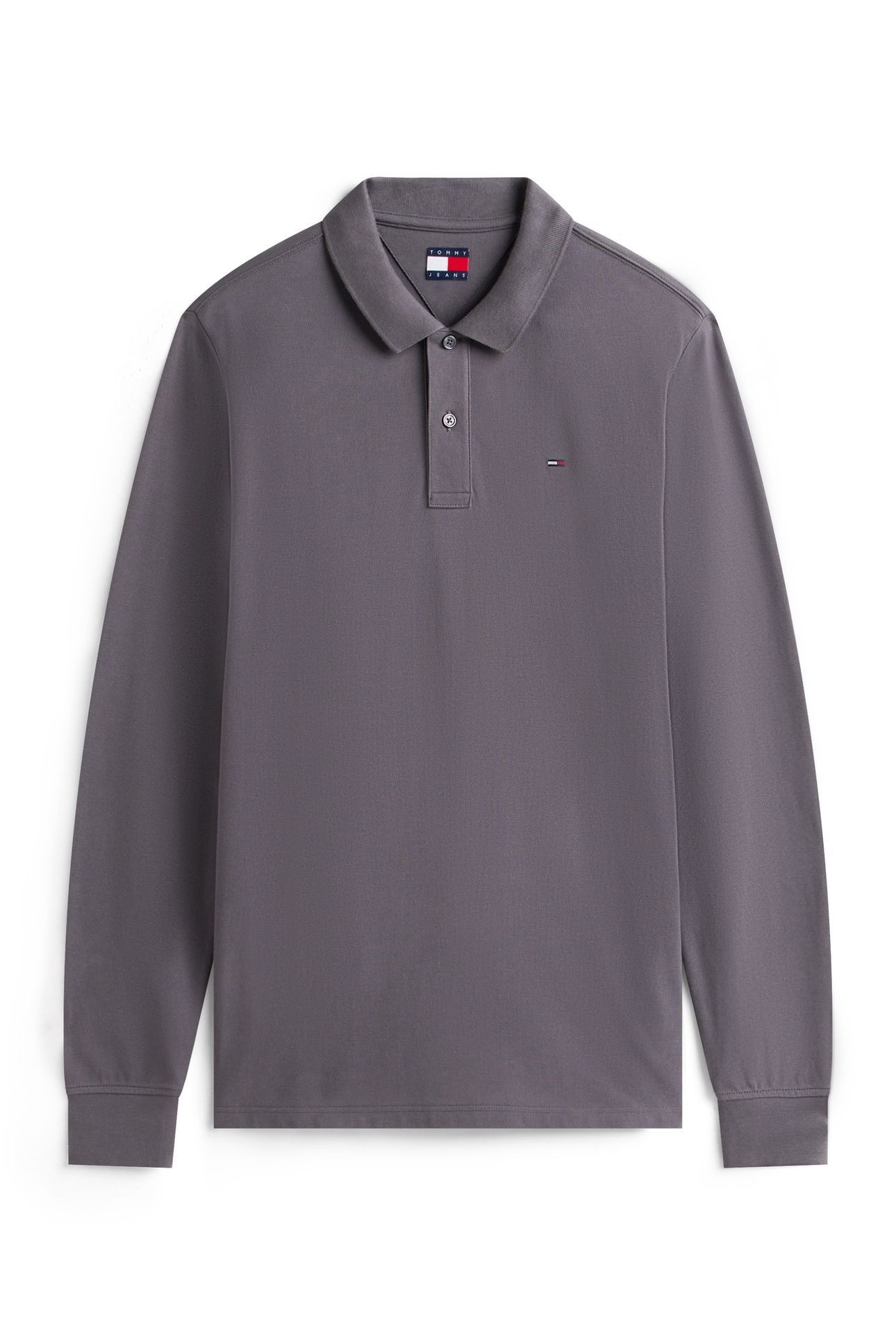 SLIM PLACKET POLO WASHED BLACK 4