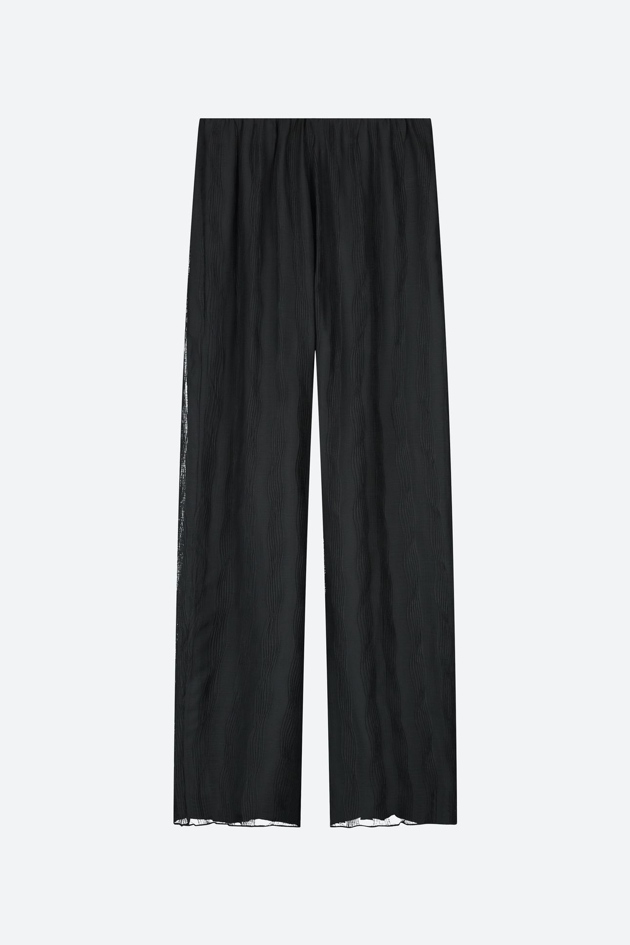 NOUS SOMMES LABELS – TESS PLISSE PANTS BLACK 4