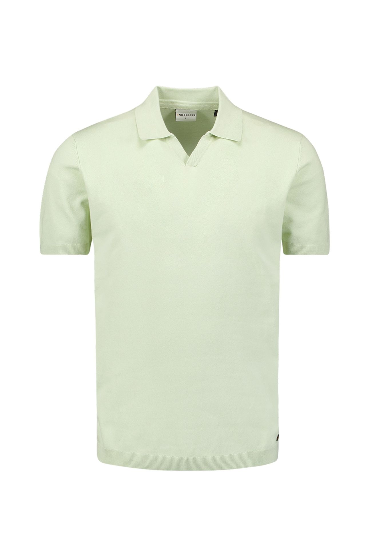 PULLOVER SHORT SLEEVE POLO V SOLID MINT 4