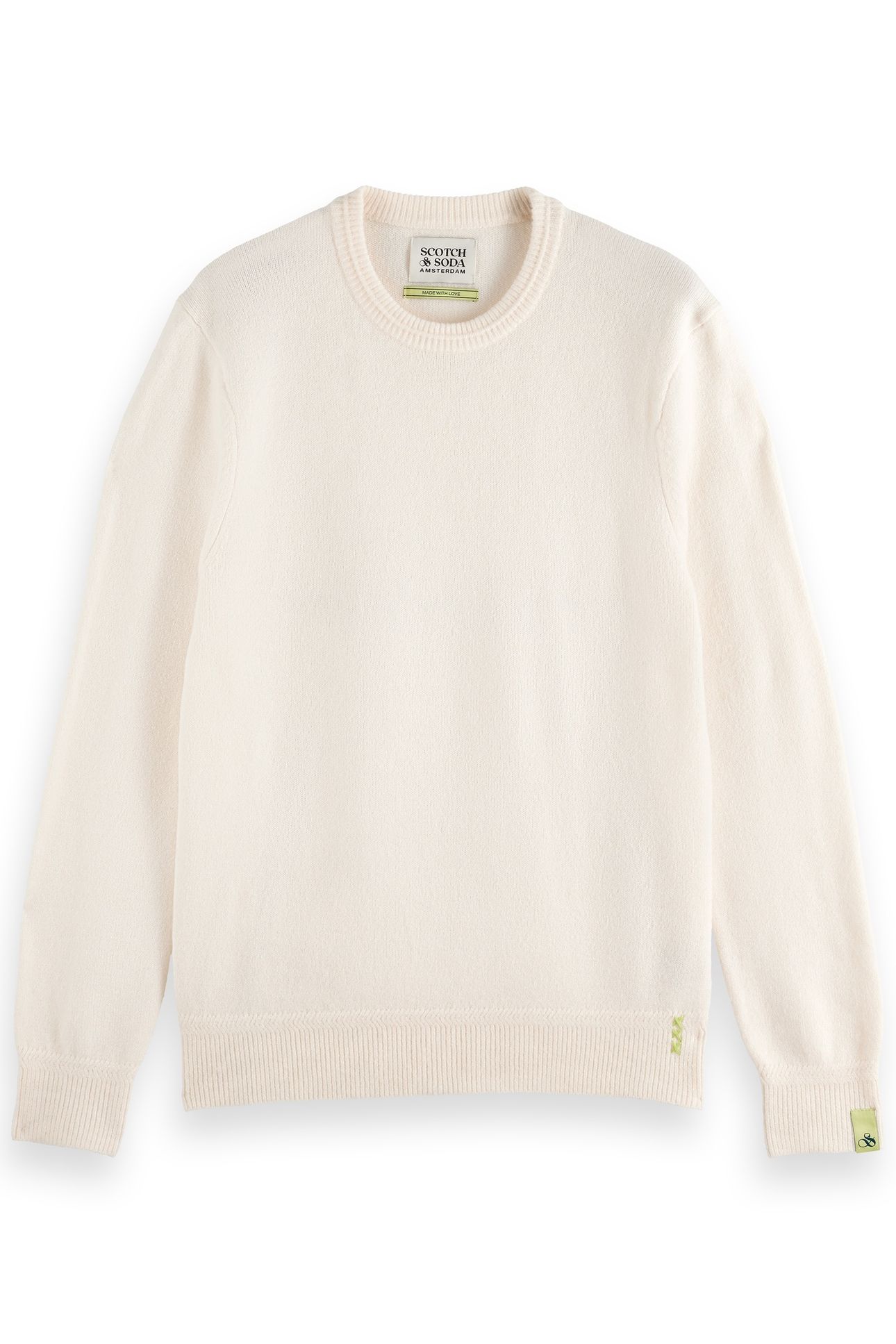 SOFT KNIT REGULAR FIT CREW NECK EGGNOG 4