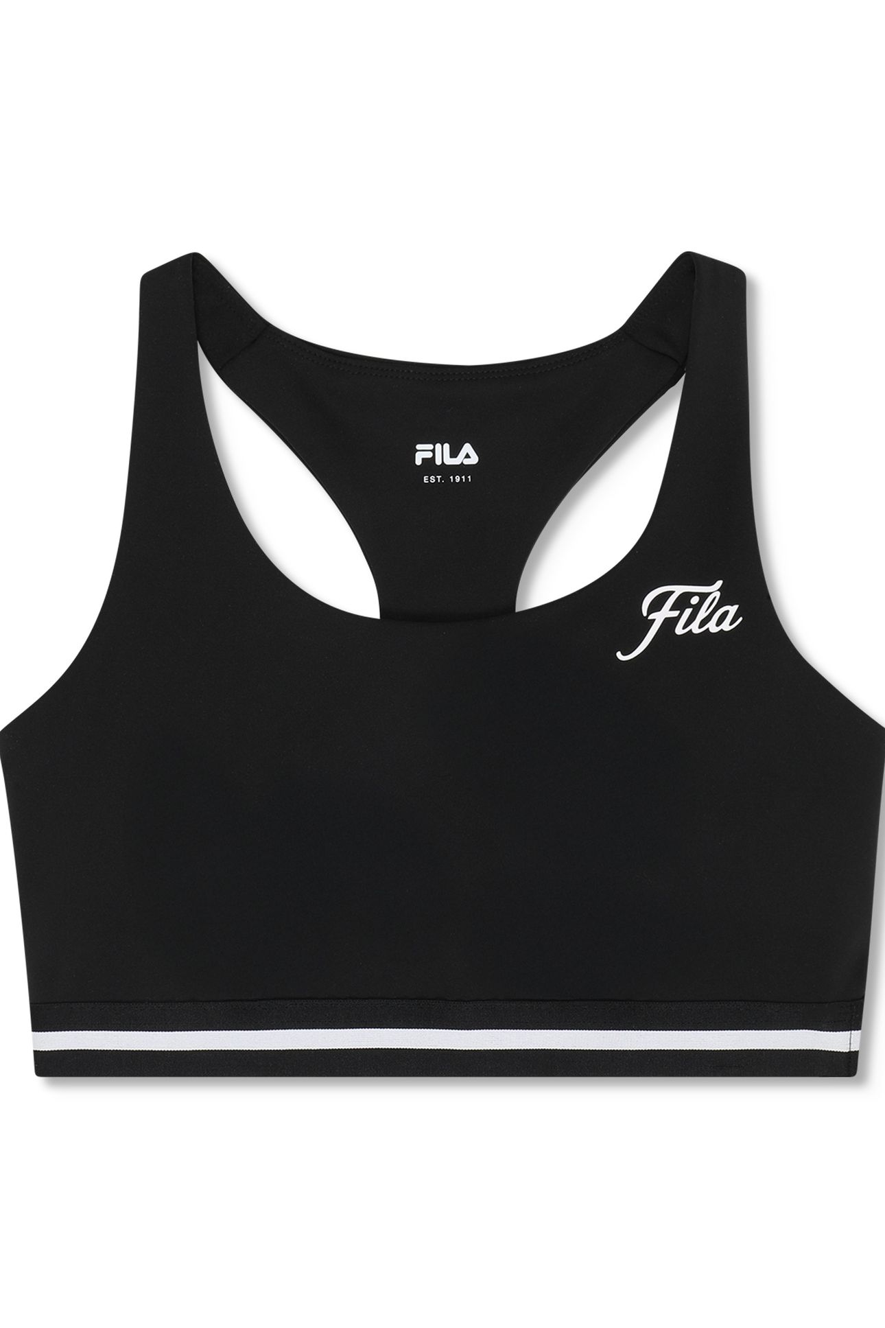 LUNATA GRAPHIC TAPED BRA TOP BLACK 4