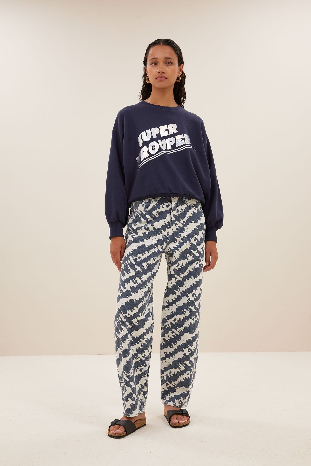 BIBI SUPER SWEATER UNIFORM BLUE 1