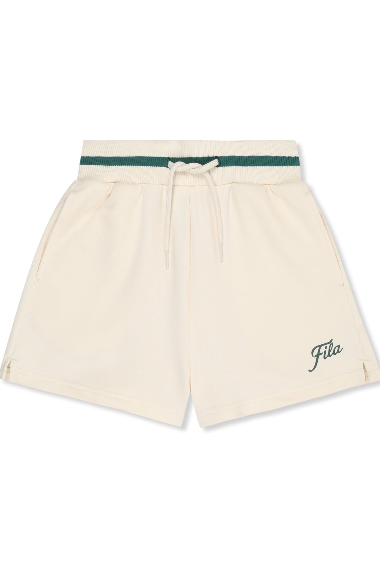MARLIA RELAXED GRAPHIC SWEAT SHORTS EGRET 1