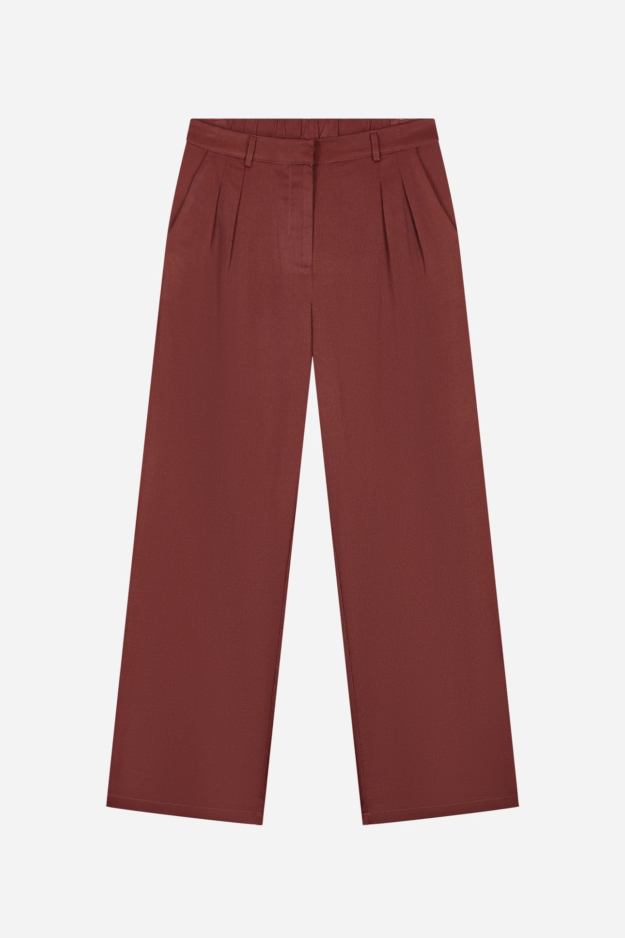 NOUS SOMMES LABELS – JOSIE PLEATED PANTS RED 3
