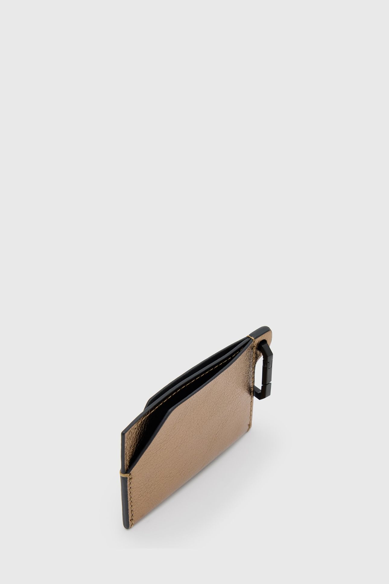 HEX CARDHOLDER WARM BRASS 3
