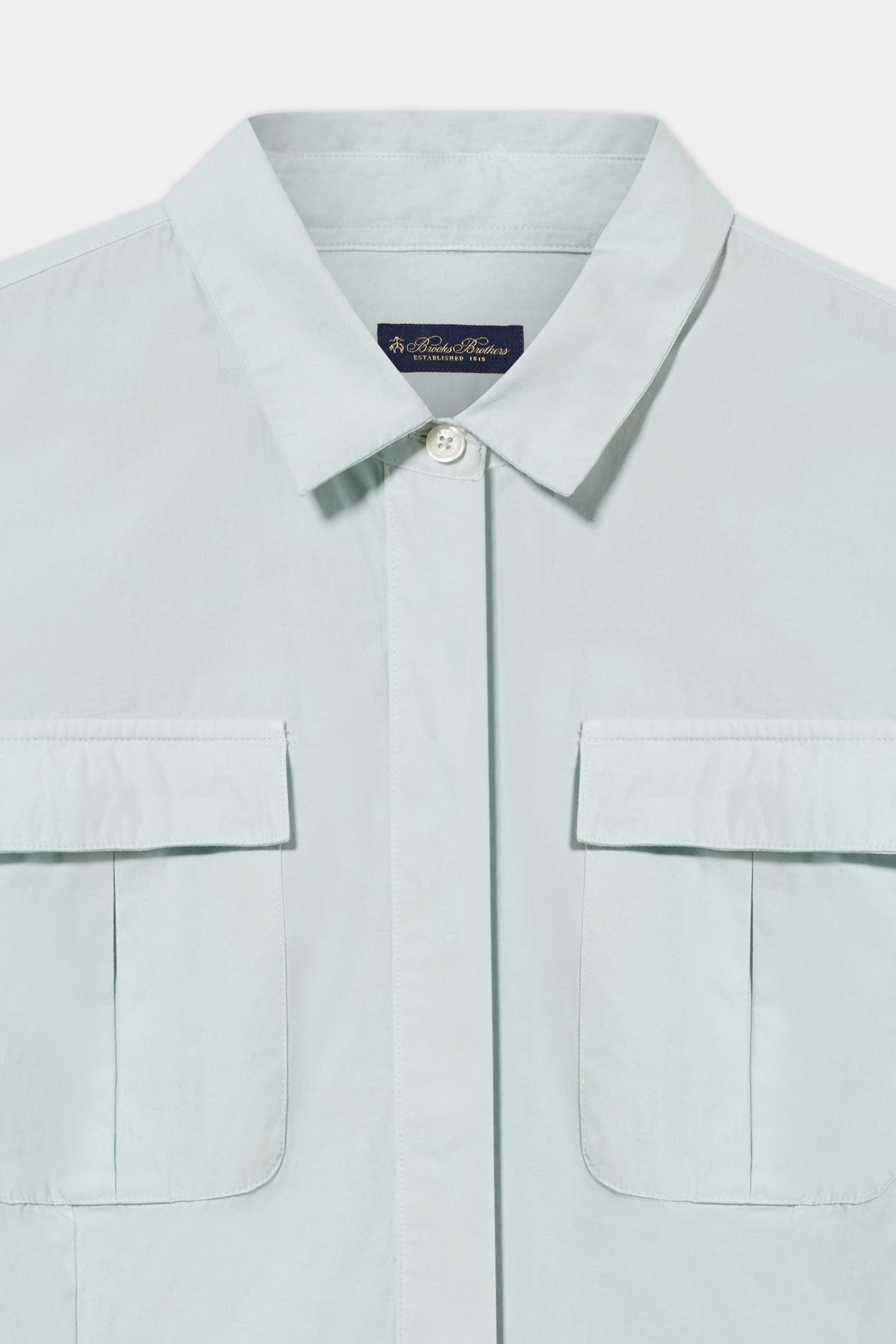 SHIRT DRESS W/POCKETS COTTON SAGE 5