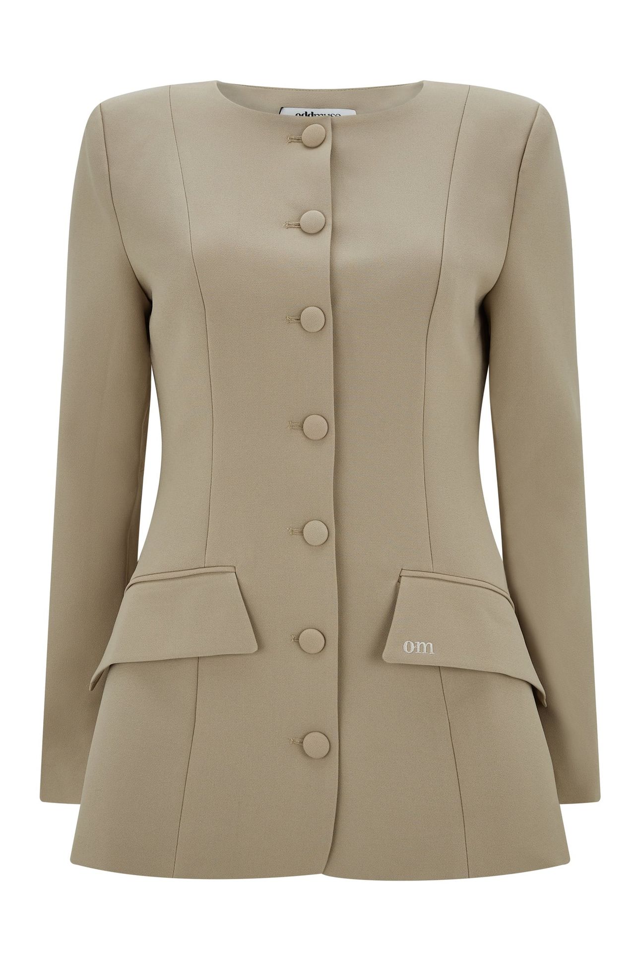TAILORED JACKET TAUPE 2