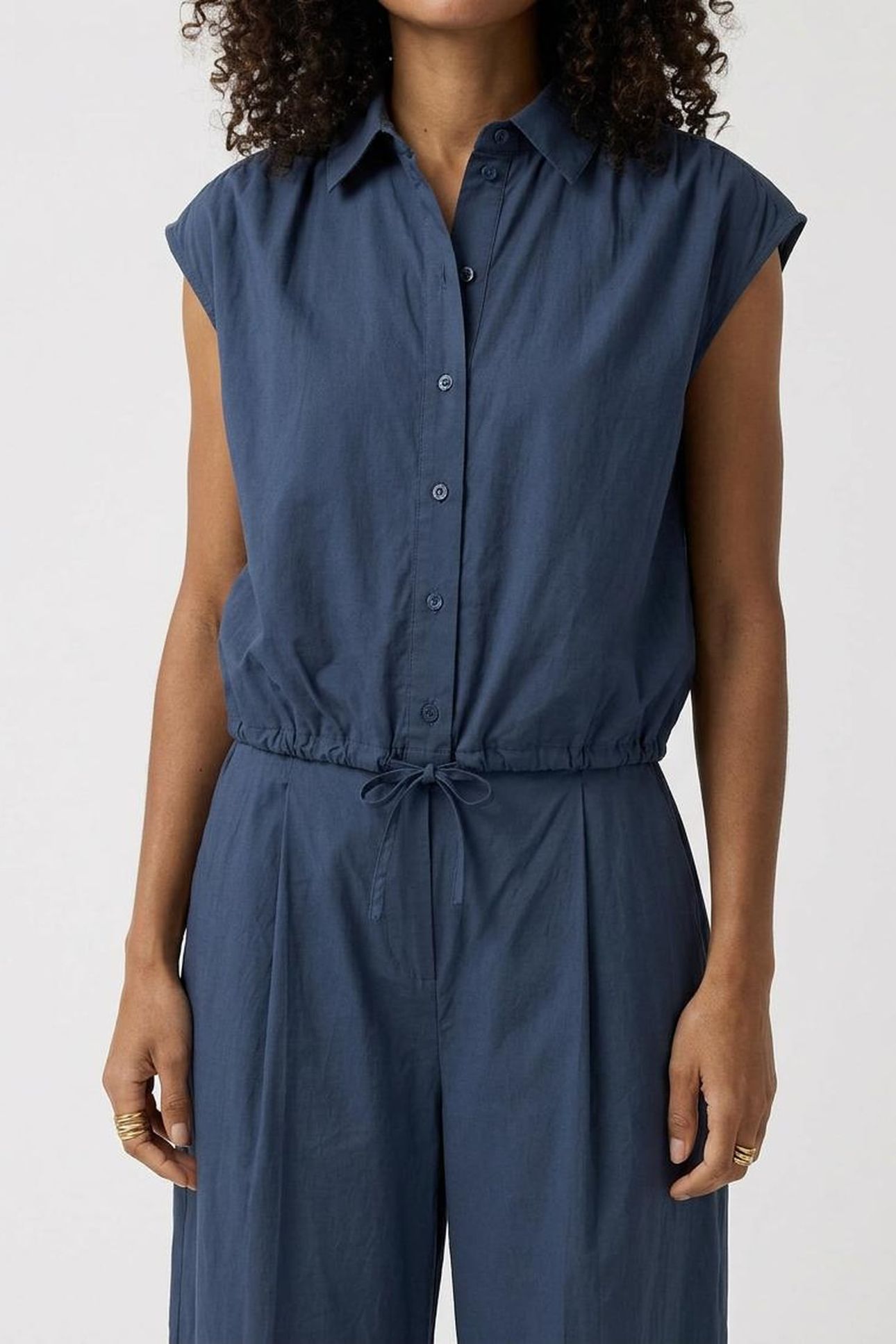 BLOUSE FLORA NAVY 1