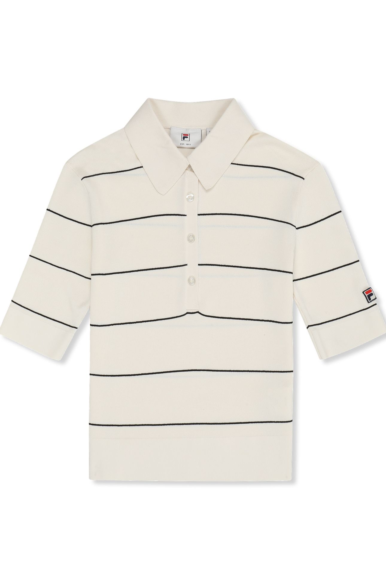 MONTECARLO SLIM FINE KNITTED POLO SHIRT EGRET 4
