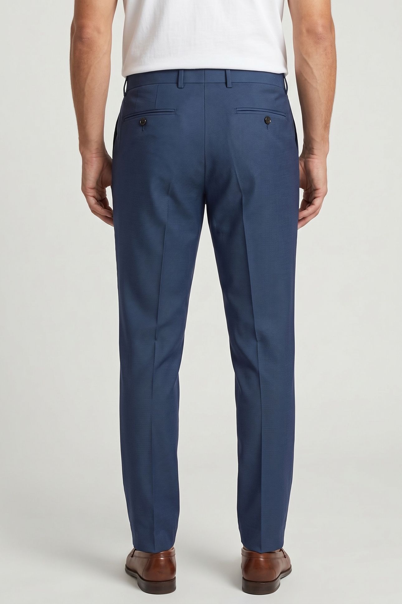SLIM FIT PANTS BLUE 2